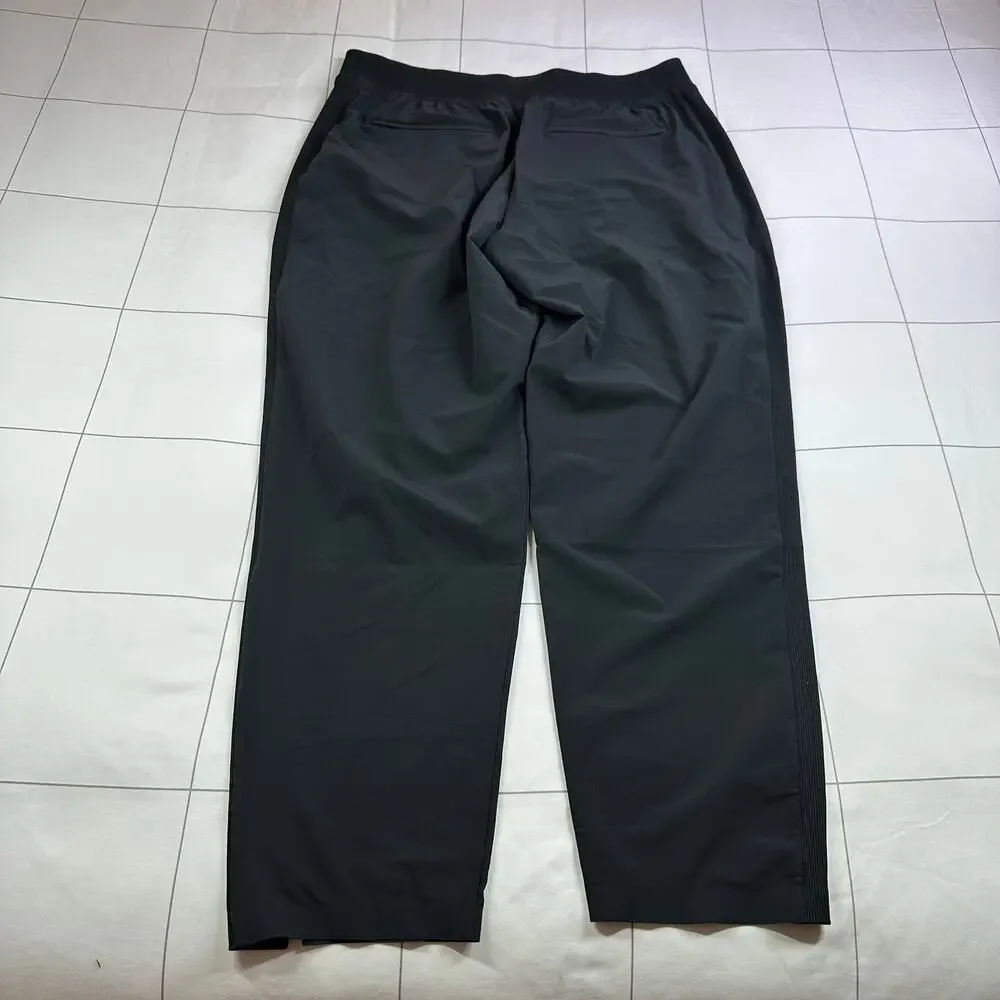 Athleta Pants Women 14 Black Brooklyn Mid Rise Ankle City Classic Commute Casual